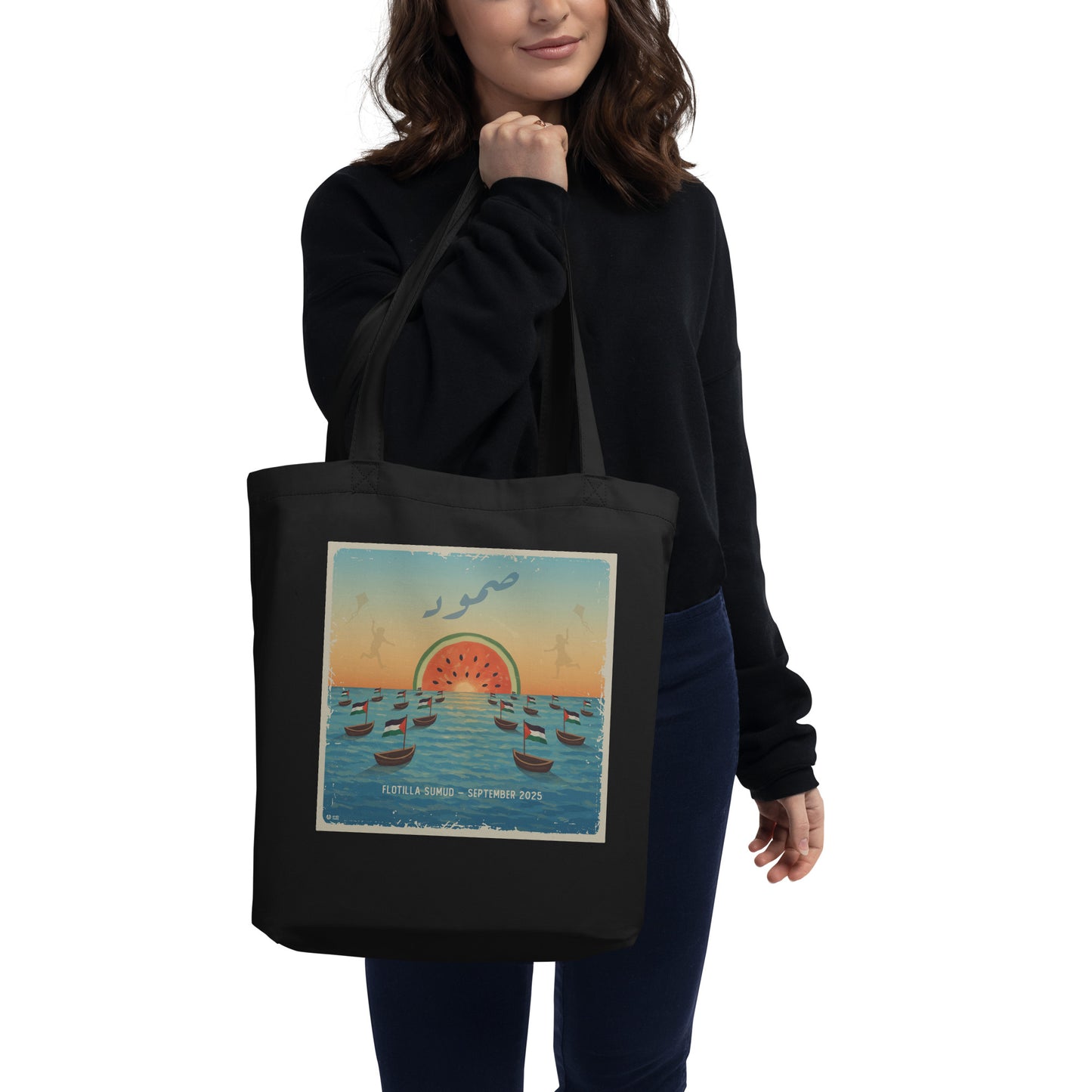 Flotilla Sumud Eco Tote Bag
