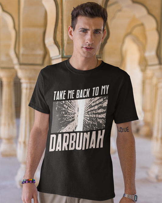 Bring mich zurück zu meinem Darbunah – irakisches Zitat-Unisex-T-Shirt