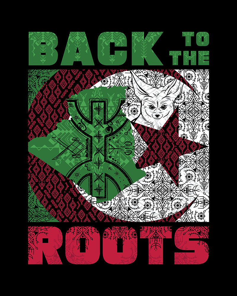 Back to the Roots - Algeria Unisex T-shirt