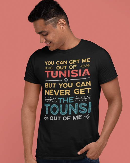 Tunisian Tounsi Patriotic Quote Unisex T-shirt