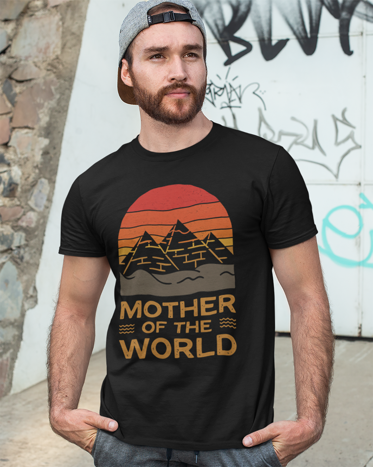 Ägypten - Mutter der Welt Englisches Unisex T-Shirt