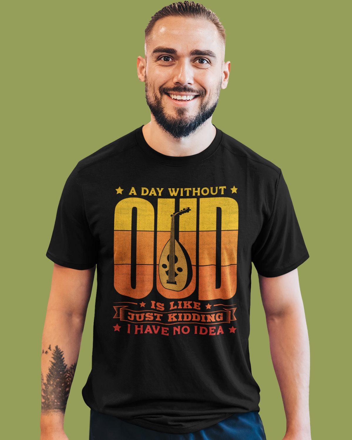 Ein Tag ohne Oud ist wie ein Scherz, ich habe keine Ahnung – Unisex-T-Shirt