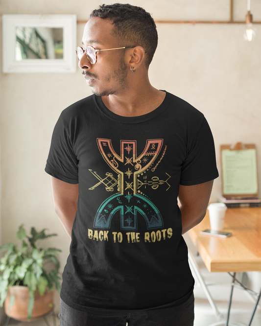 Back to the Roots - Amazigh Algeria Morocco Libya Tunisia Unisex T-shirt