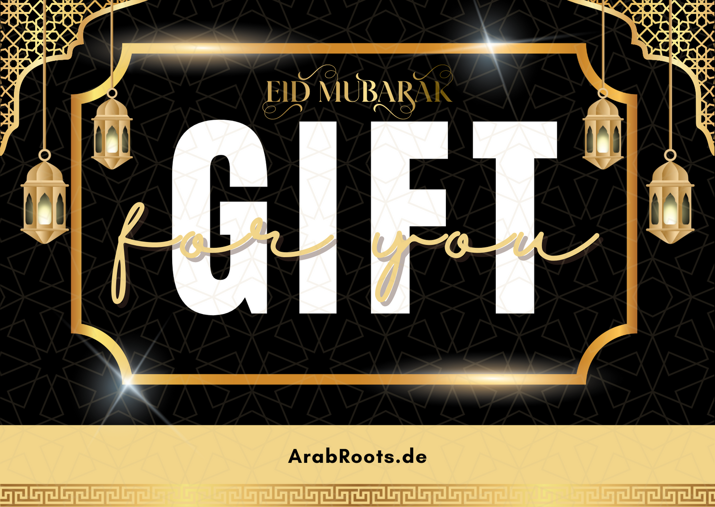 Geschenkkarte zum Eid al-Fitr 2024