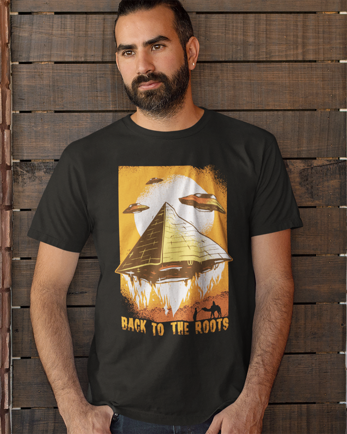 Retour aux racines - T-shirt unisexe Pyramide d'Egypte