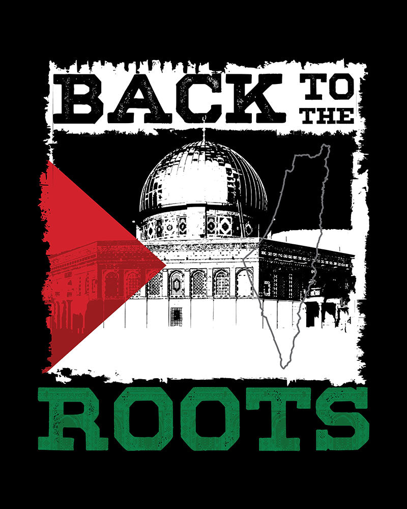 Back to the Roots - Palestine Unisex T-shirt Design