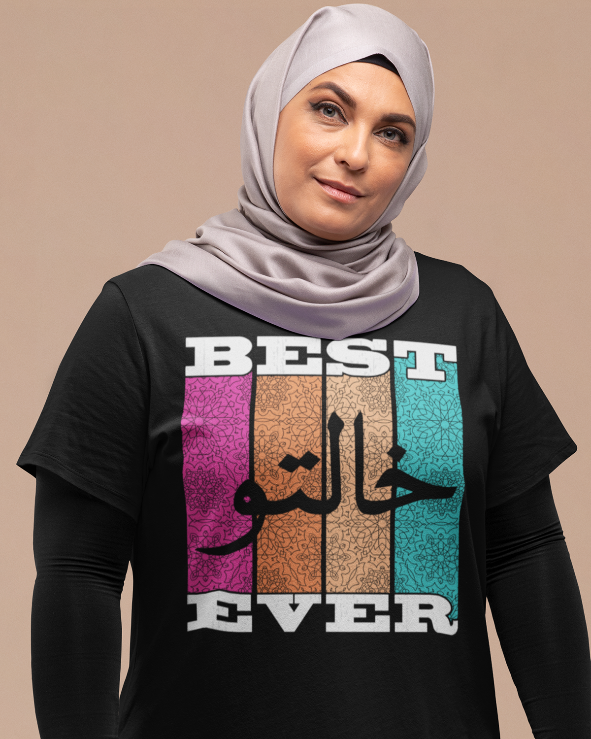 Meilleur 5alto de tous les temps - T-shirt unisexe en écriture arabe