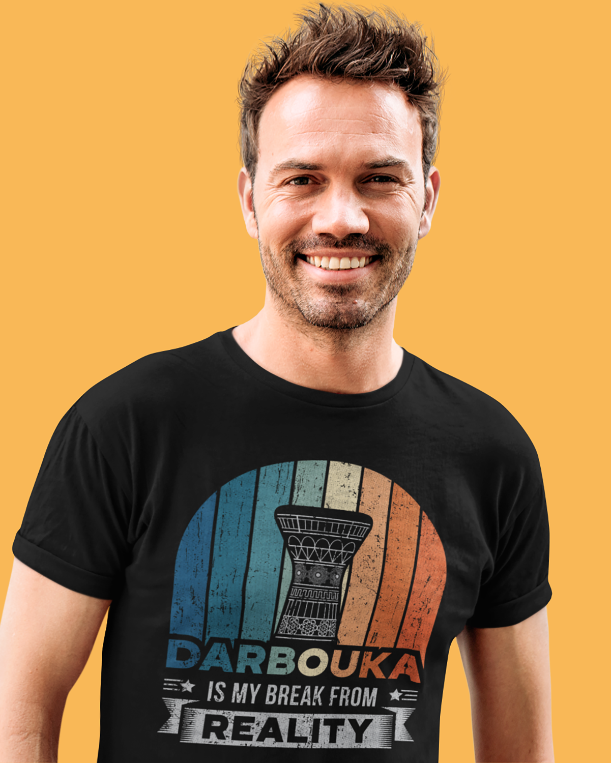 Darbouka est ma rupture avec la réalité - T-shirt unisexe