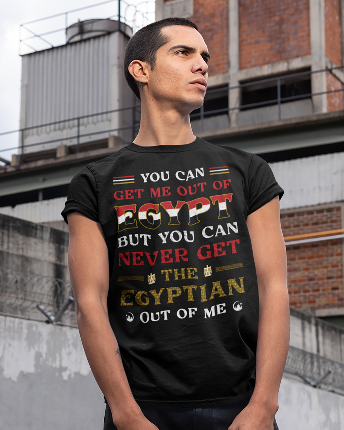 Egyptian Patriotic Quote Unisex T-shirt