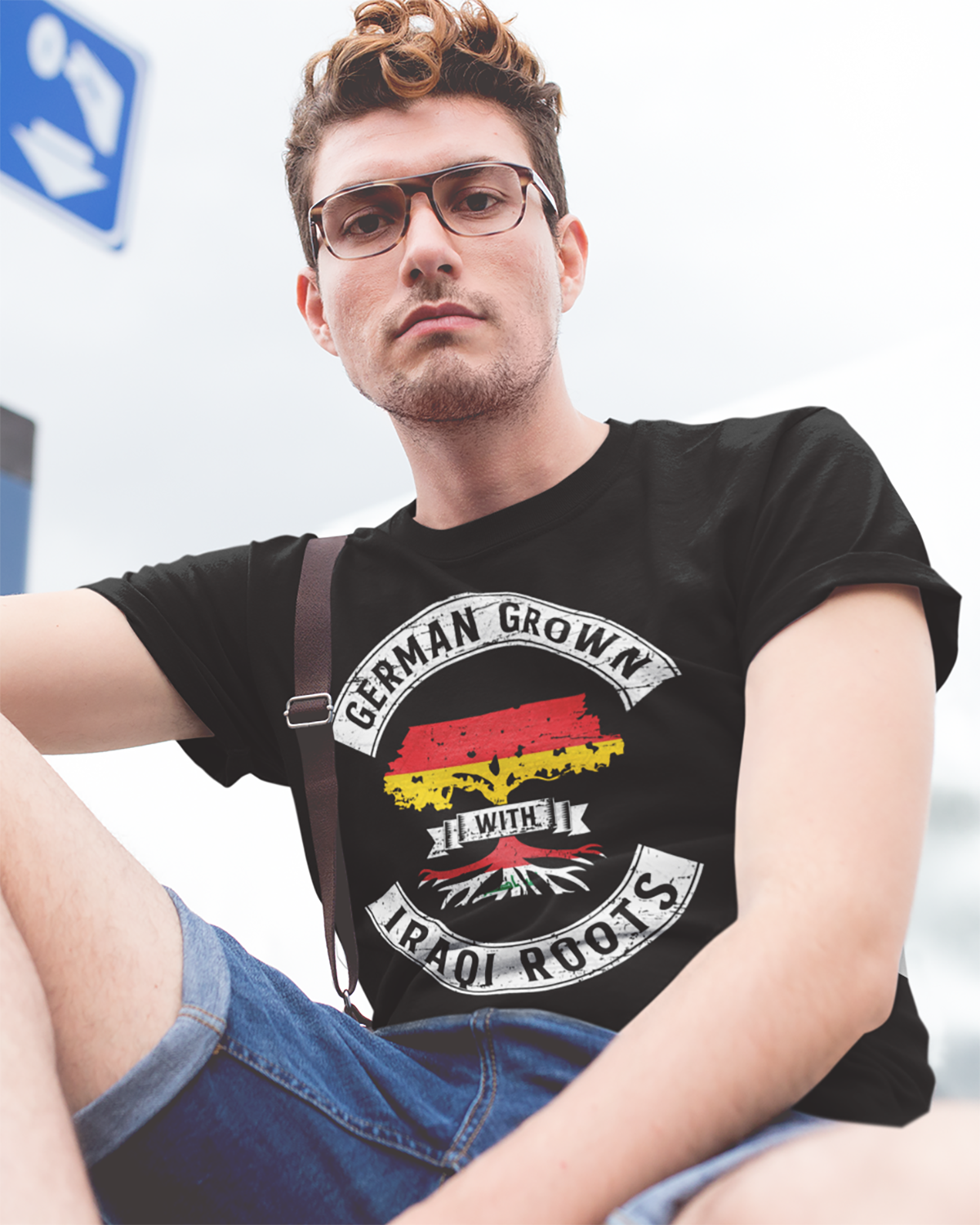 German Grown with Iraqi Roots - Unisex T-shirt