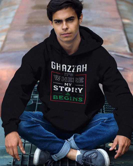 Ghazzah. Hier beginnt meine Geschichte - Unisex Hoodie