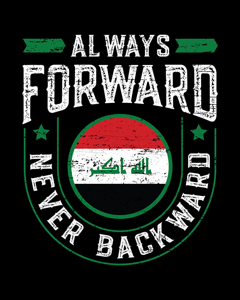 Always Forward Never Backward - Iraq Eco Tote Bag