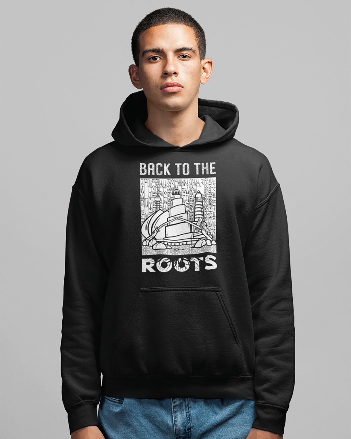 Zurück zu den Wurzeln - Irak V2d Unisex Hoodie