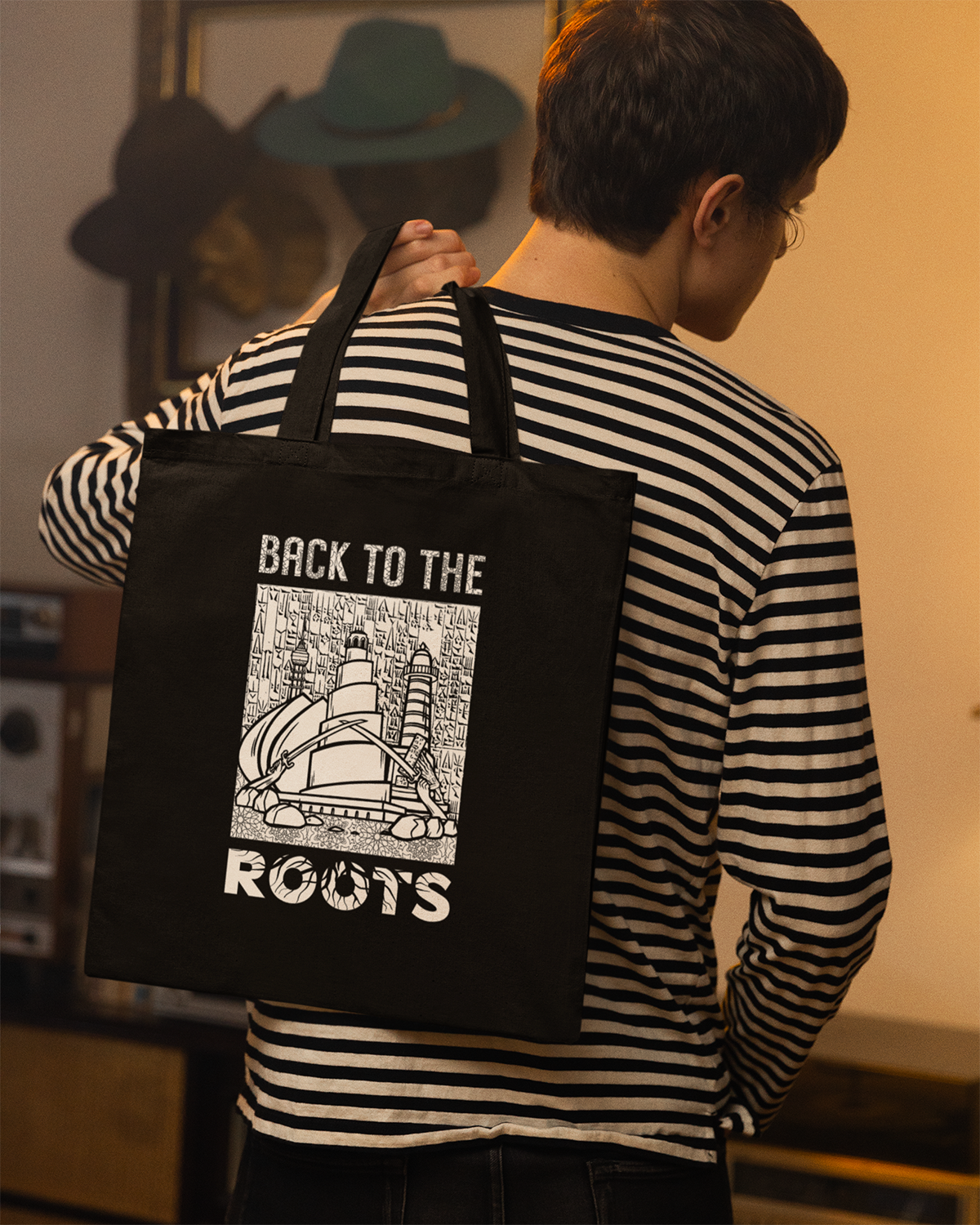 Back to the Roots - Iraq V2d Eco Tote Bag