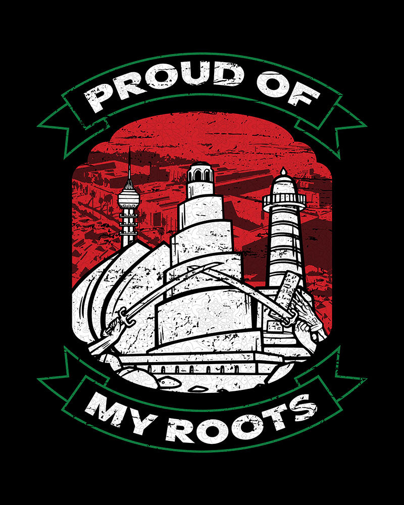 Proud of My Roots - Iraq Unisex Hoodie