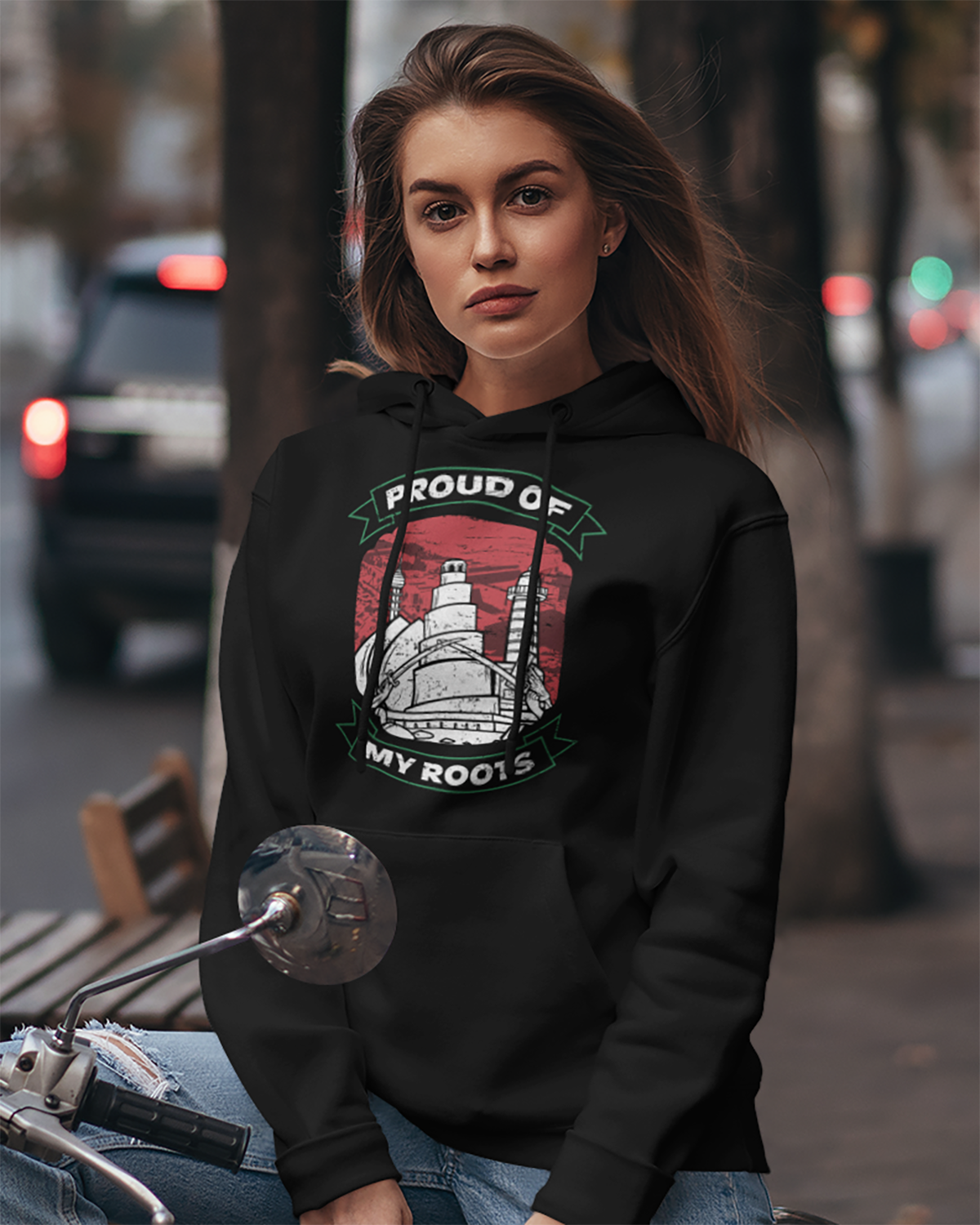 Proud of My Roots - Iraq Unisex Hoodie