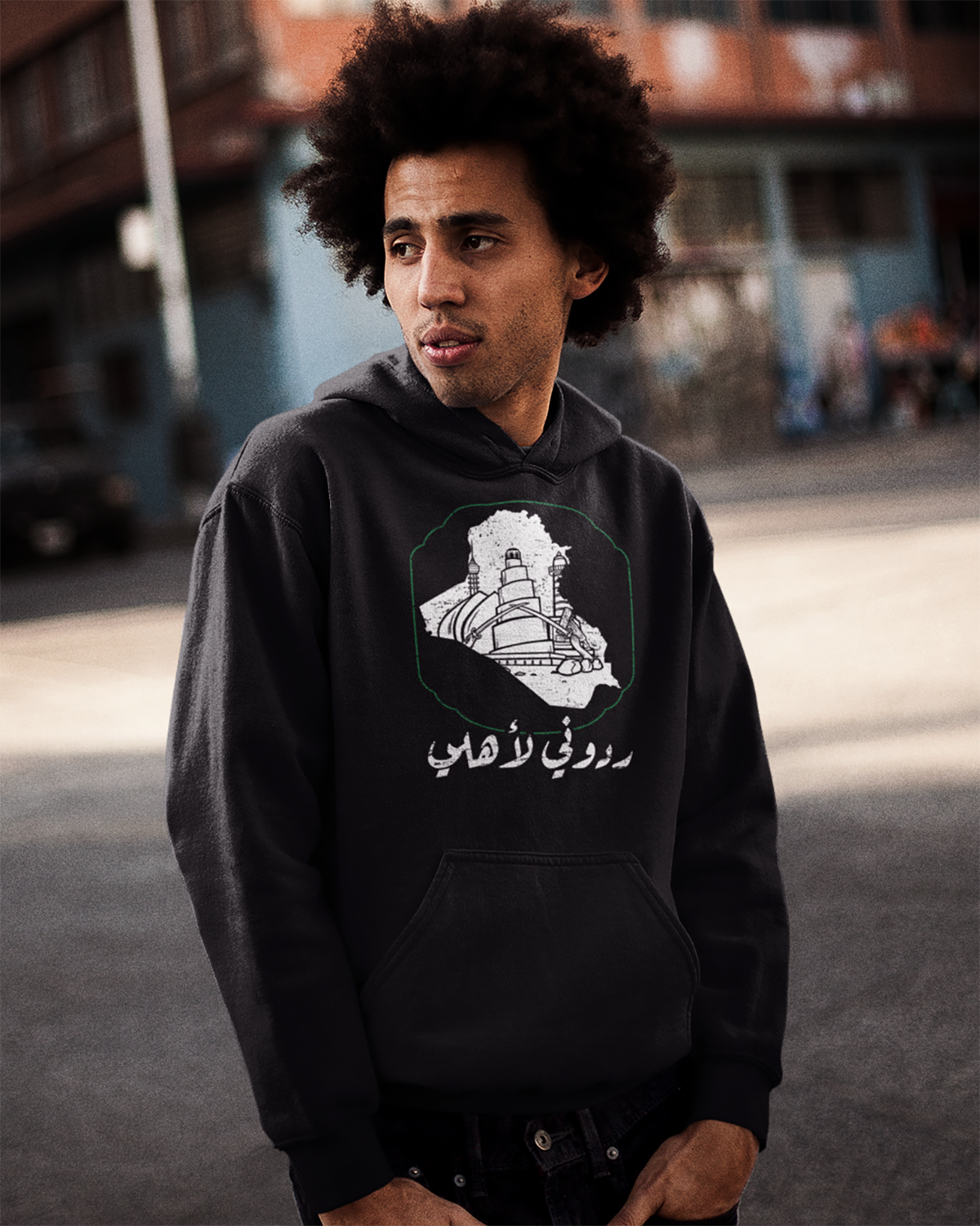 Bring mich zurück in meine Heimat – Irak Unisex Hoodie