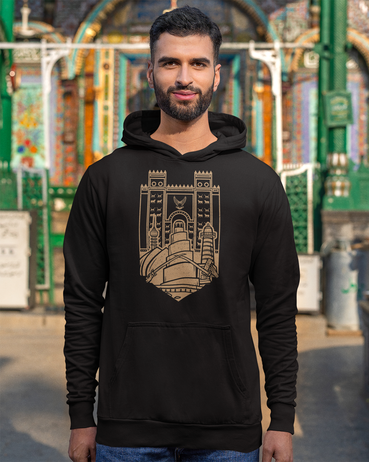 Irak Sehenswürdigkeiten - Unisex Kapuzenpullover