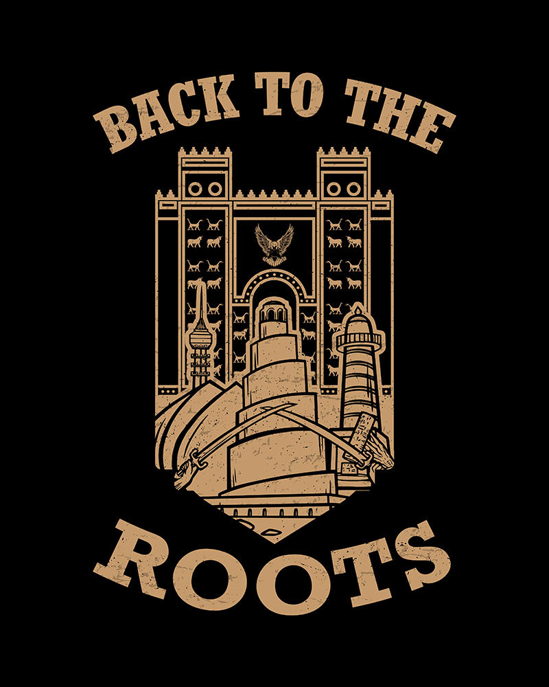 Back to the Roots - Iraq Landmarks Unisex Hoodie