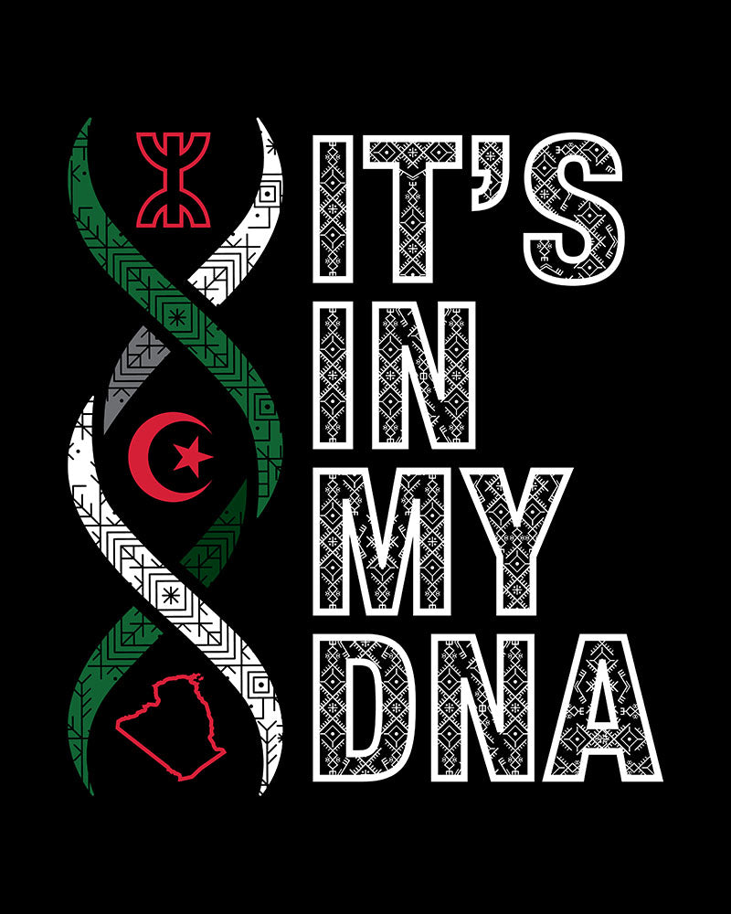 It's in my DNA - Algeria Strand Unisex T-shirt