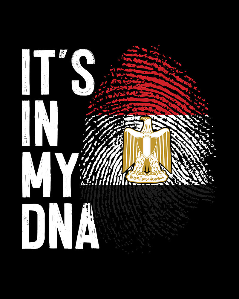 It's in my DNA - Egypt Fingerprint Unisex T-shirt