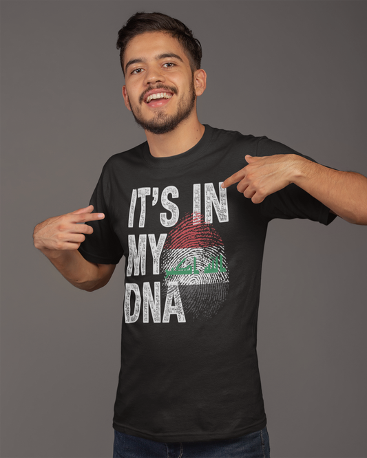 It's in my DNA - Iraq Fingerprint Unisex T-shirt