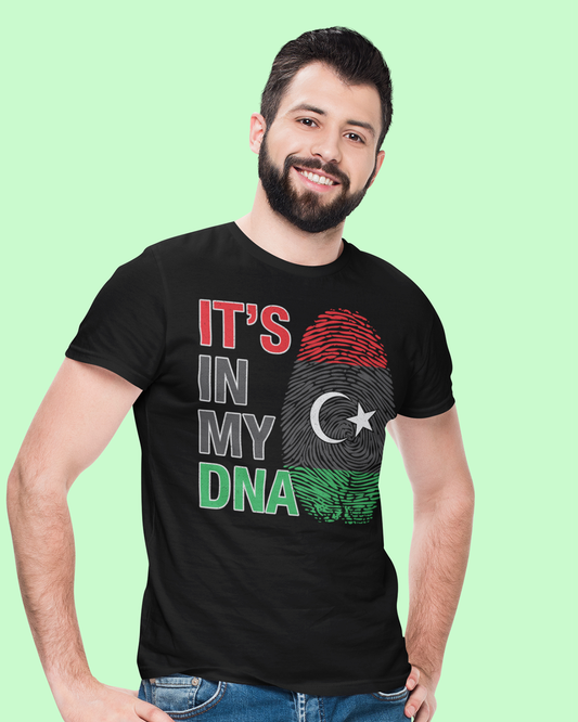 It's in my DNA - Libya Fingerprint Unisex T-shirt