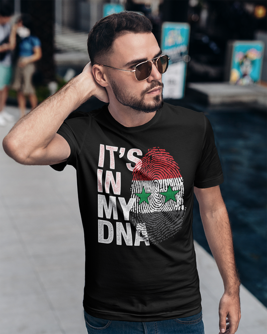 It's in my DNA - Syria Fingerprint Unisex T-shirt