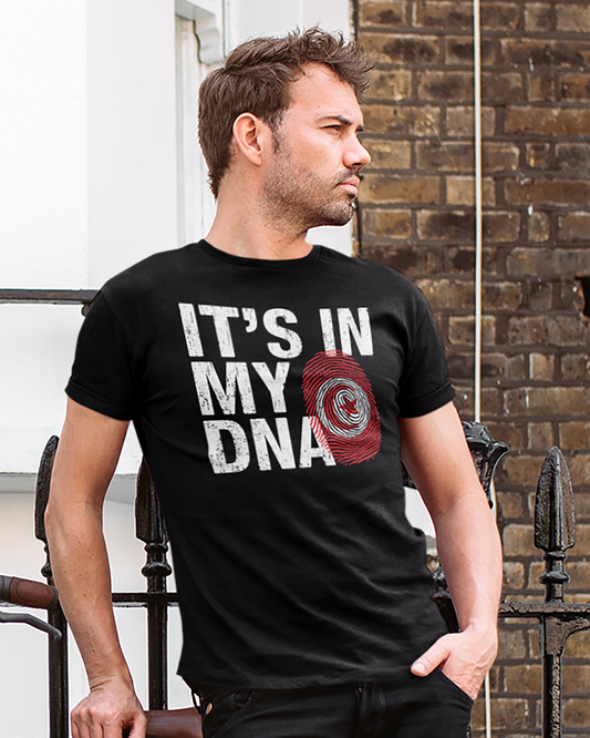 It's in my DNA - Tunisia Fingerprint Unisex T-shirt