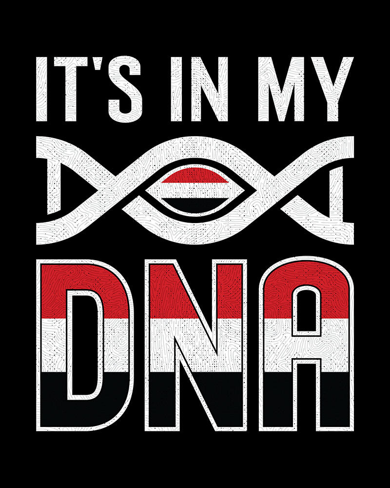 Es liegt in meiner DNA - Yemen Strand Unisex T-Shirt