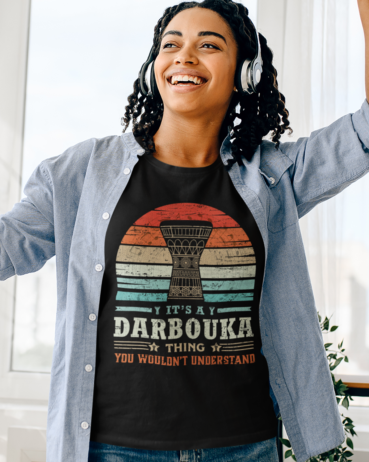 Es ist eine Darbouka-Sache, die Sie nicht verstehen würden - Unisex-T-Shirt