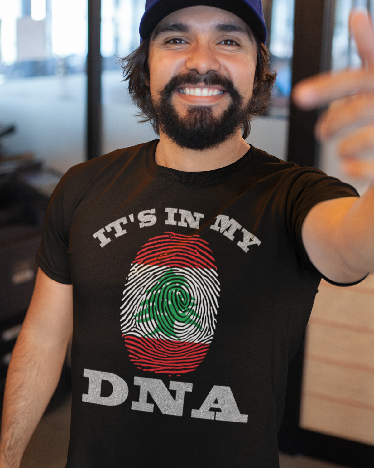 Es liegt in meiner DNA - Libanon V1 Unisex T-Shirt