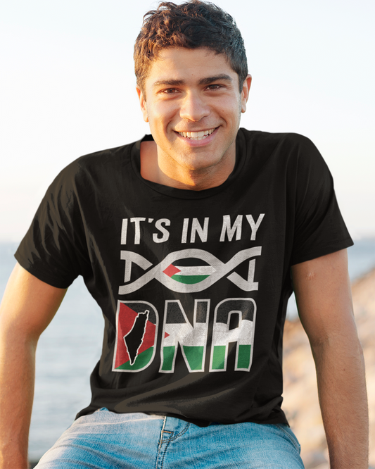 It's in my DNA - Palestine Strand Unisex T-shirt