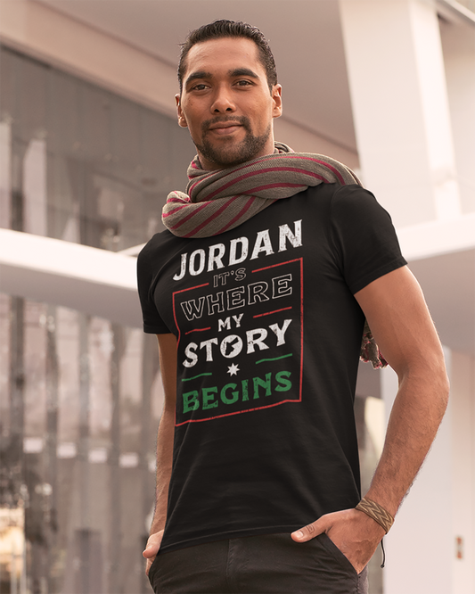 Jordan. It's Where My Story Begins - Unisex T-shirt
