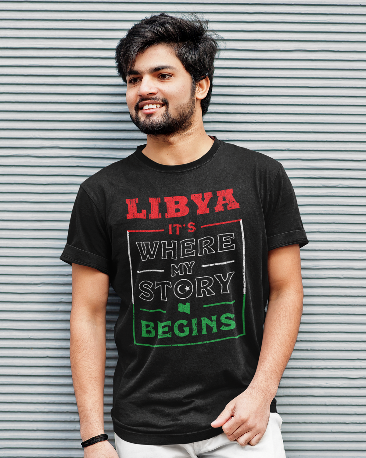 Libyen. Hier beginnt meine Geschichte - Unisex T-Shirt