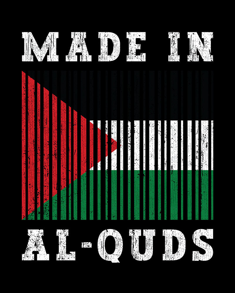 Fabriqué à Al-Quds - T-shirt unisexe