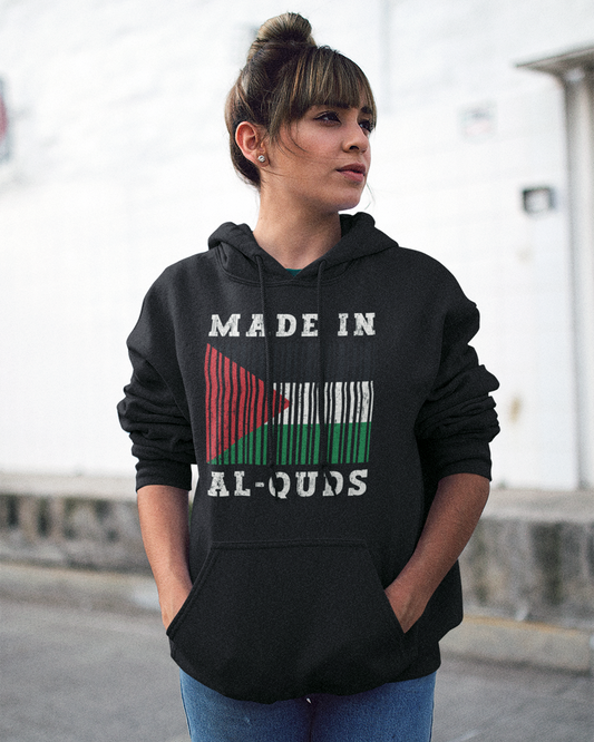 Hergestellt in Al-Quds - Unisex Kapuzenpullover