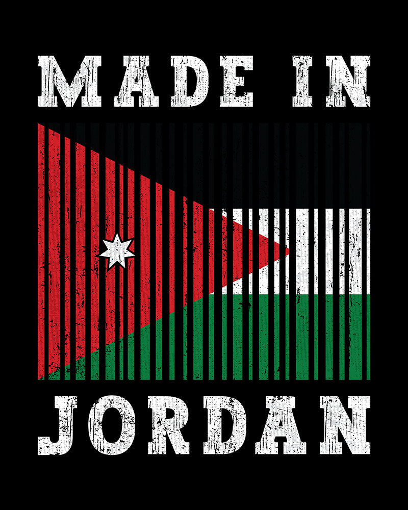 Hergestellt in Jordanien – Unisex-T-Shirt