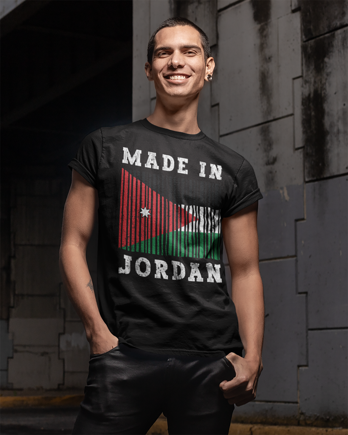 Fabriqué en Jordanie - T-shirt unisexe