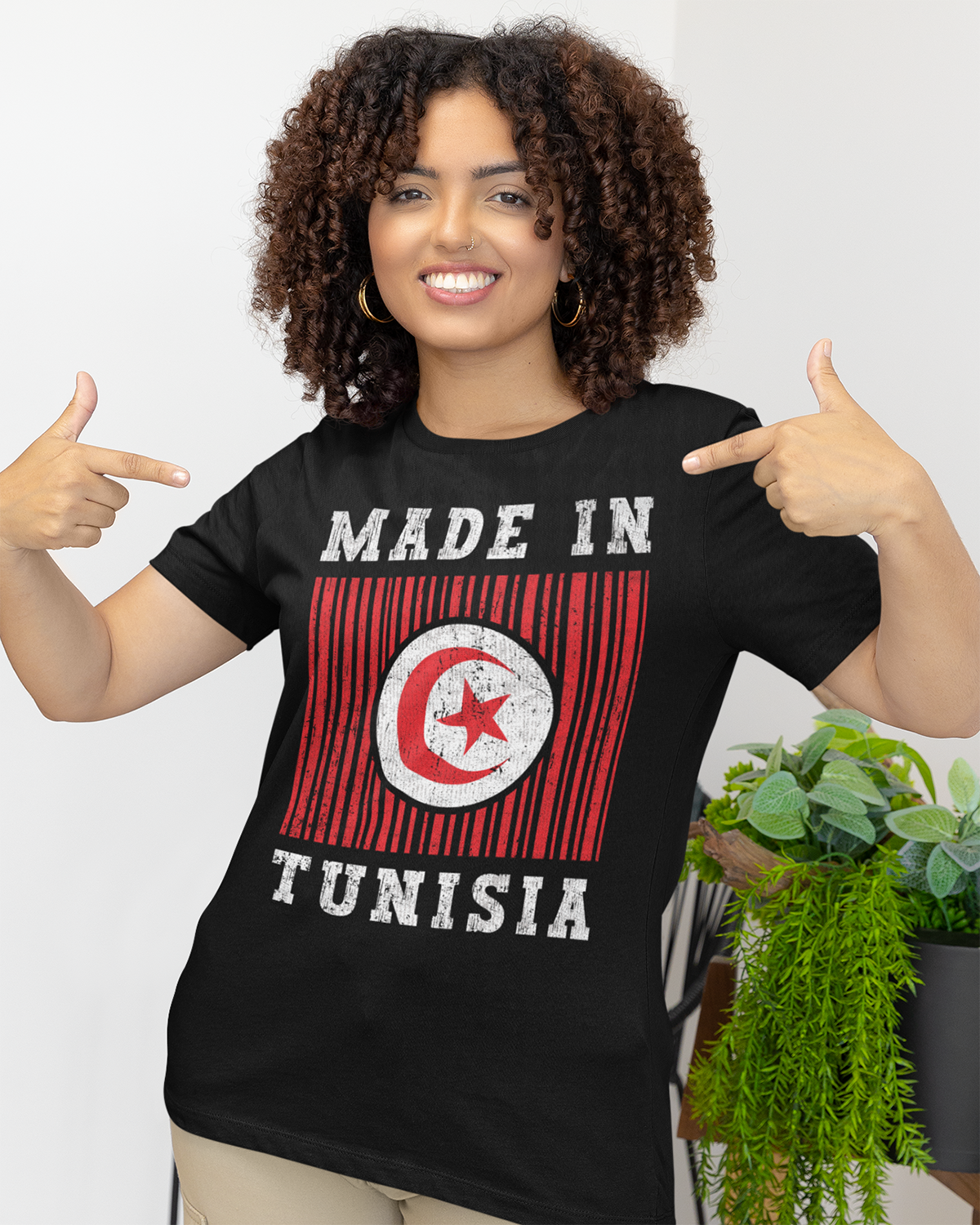 Hergestellt in Tunesien – Unisex-T-Shirt