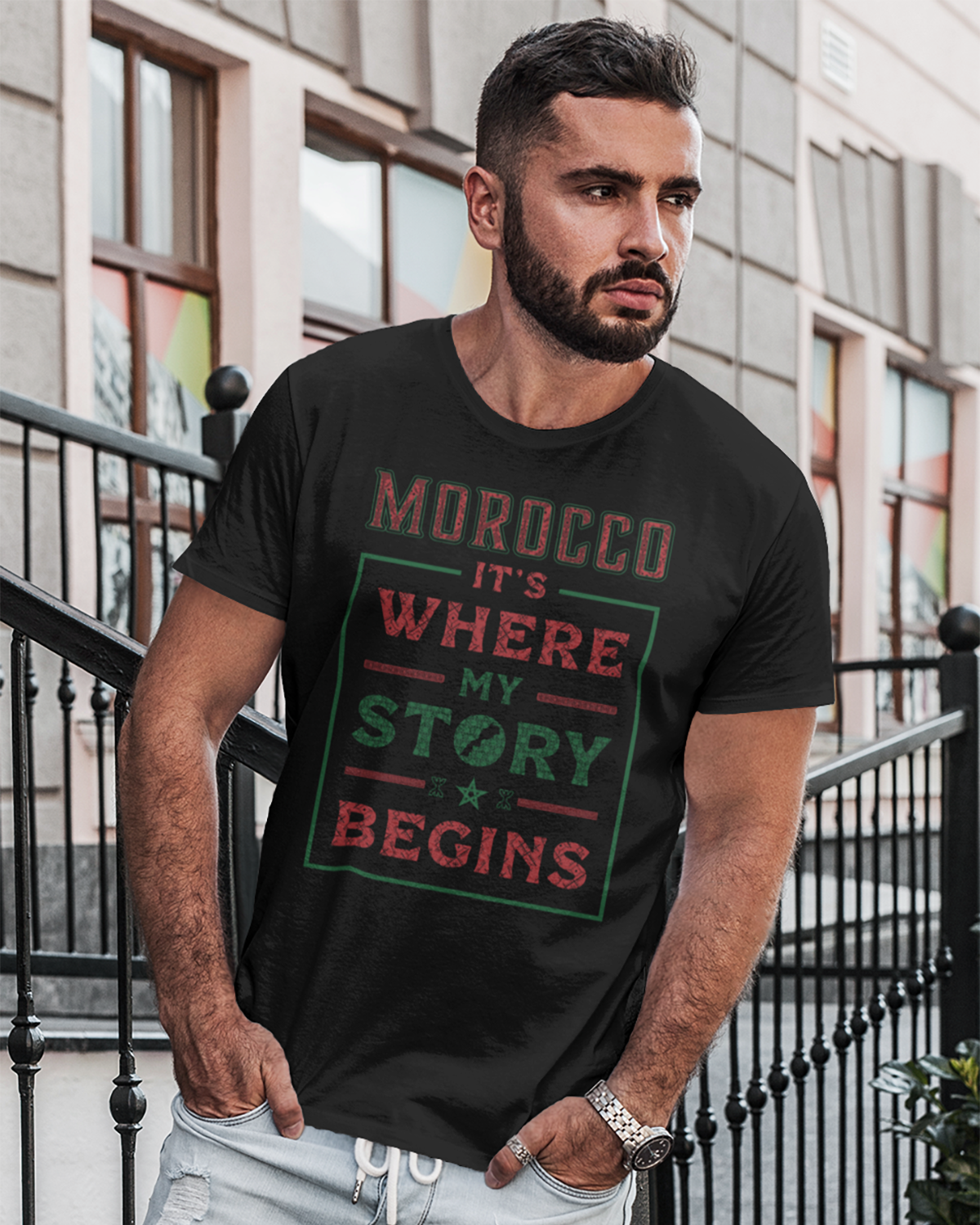 Morocco. It's Where My Story Begins - Unisex T-shirt