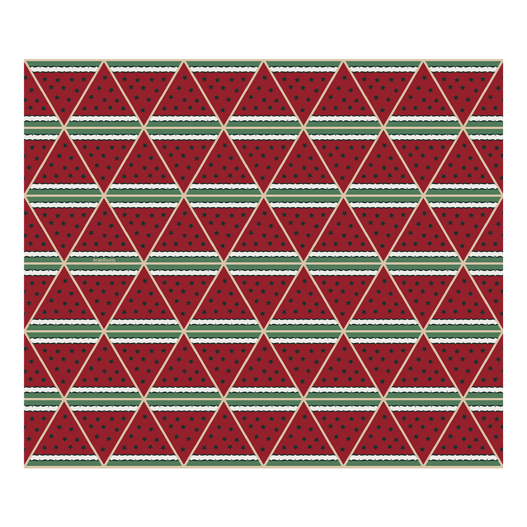 Palestine Watermelon Stainless Steel Tumbler