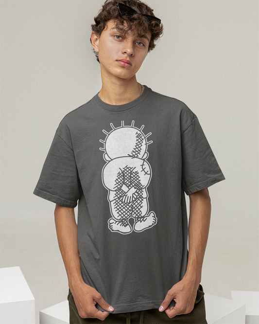 Handala Oversized Faded T-shirt