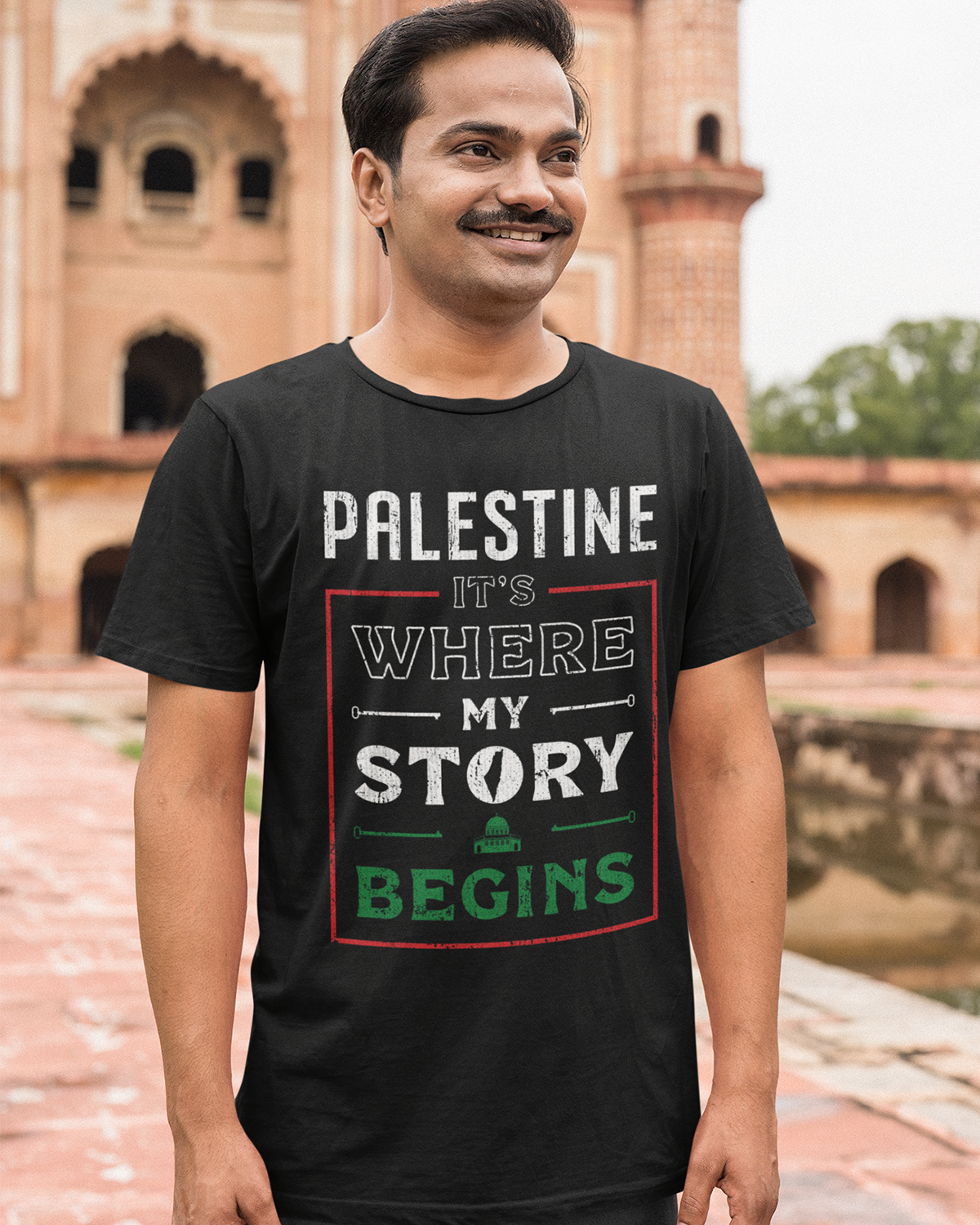 Palestine. It's Where My Story Begins - Unisex T-shirt