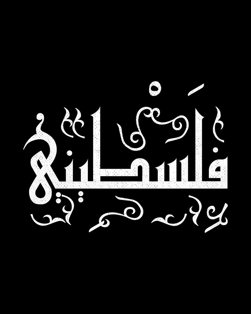 Palestinian Arabic Script V2 Unisex T-shirt