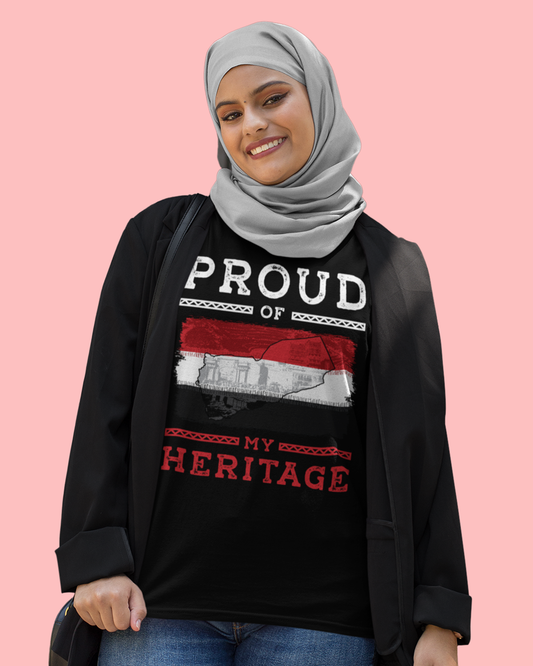 Proud of My Heritage - Yemen Unisex T-shirt
