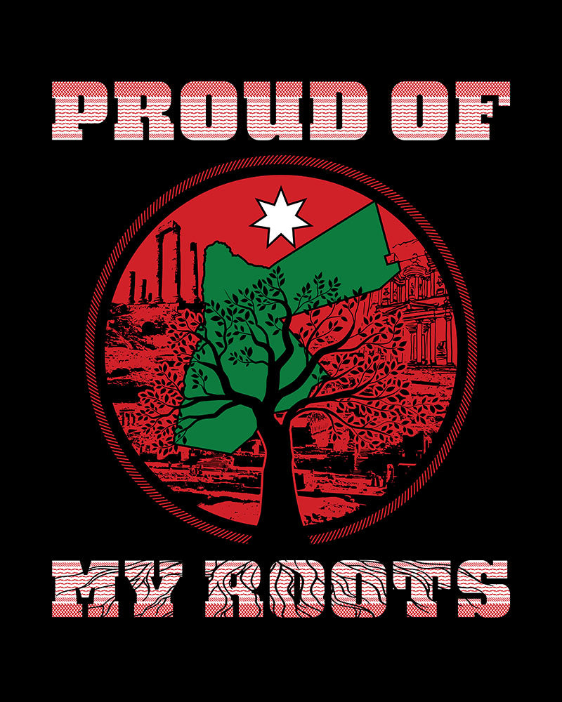 Proud of my Roots - Jordan Unisex T-shirt