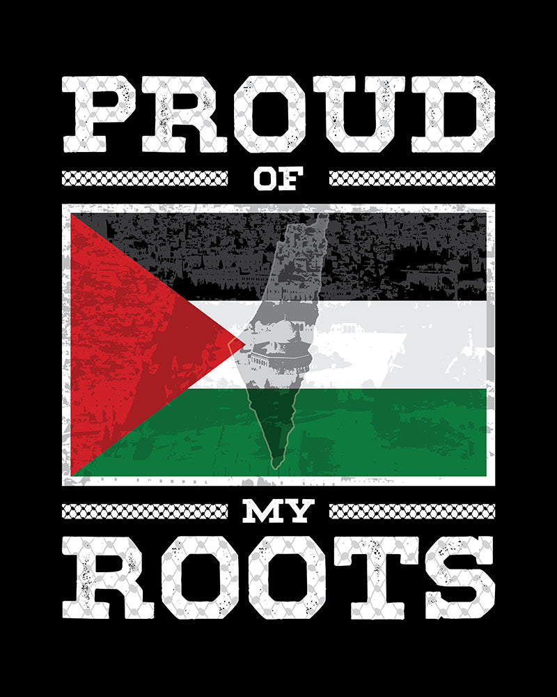 Proud of my Roots - Palestine Unisex T-shirt