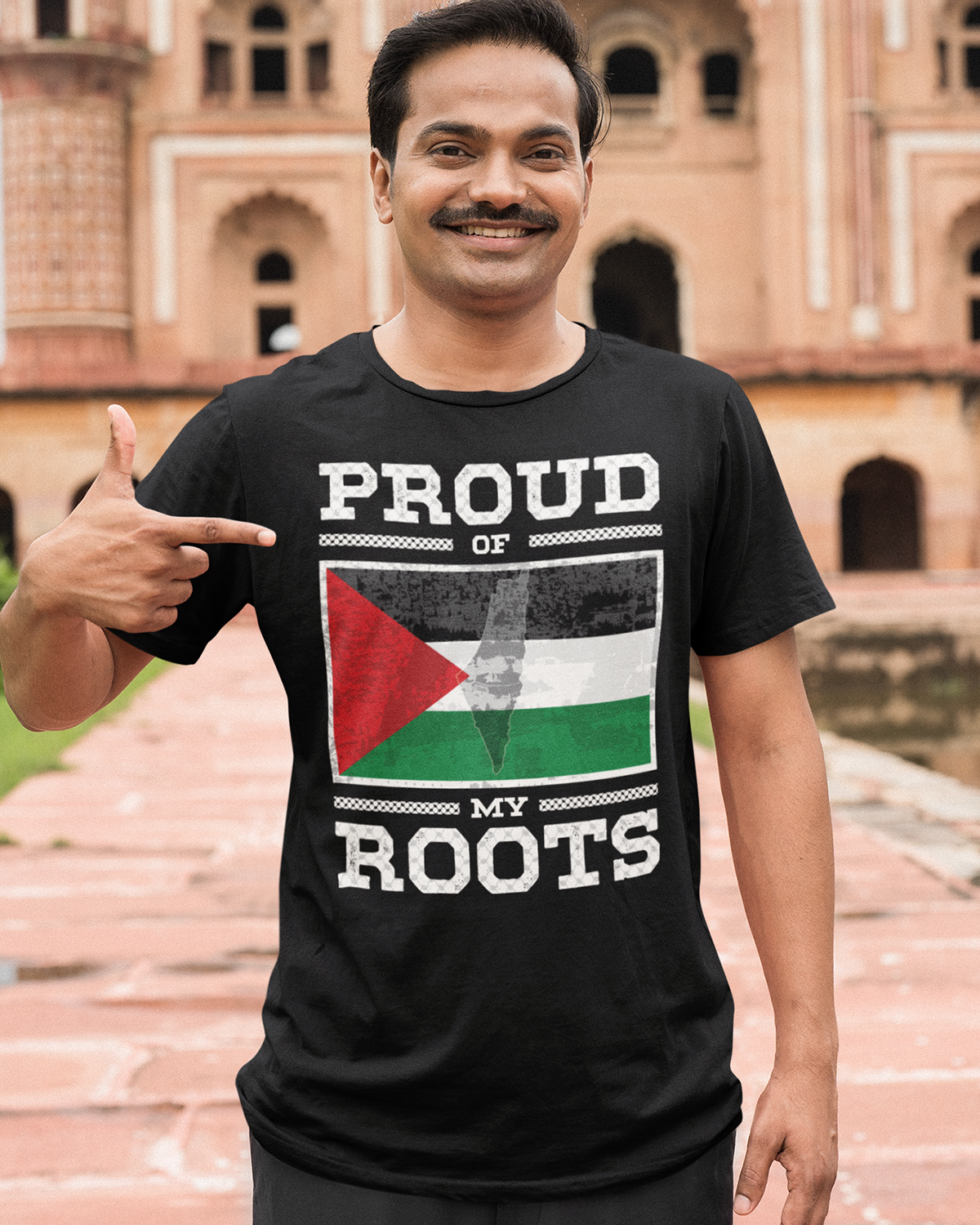 Fier de mes racines - Palestine T-shirt unisexe