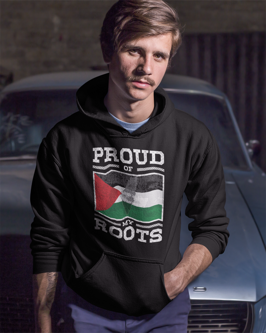 Fier de mes racines - Palestine Sweat à capuche unisexe